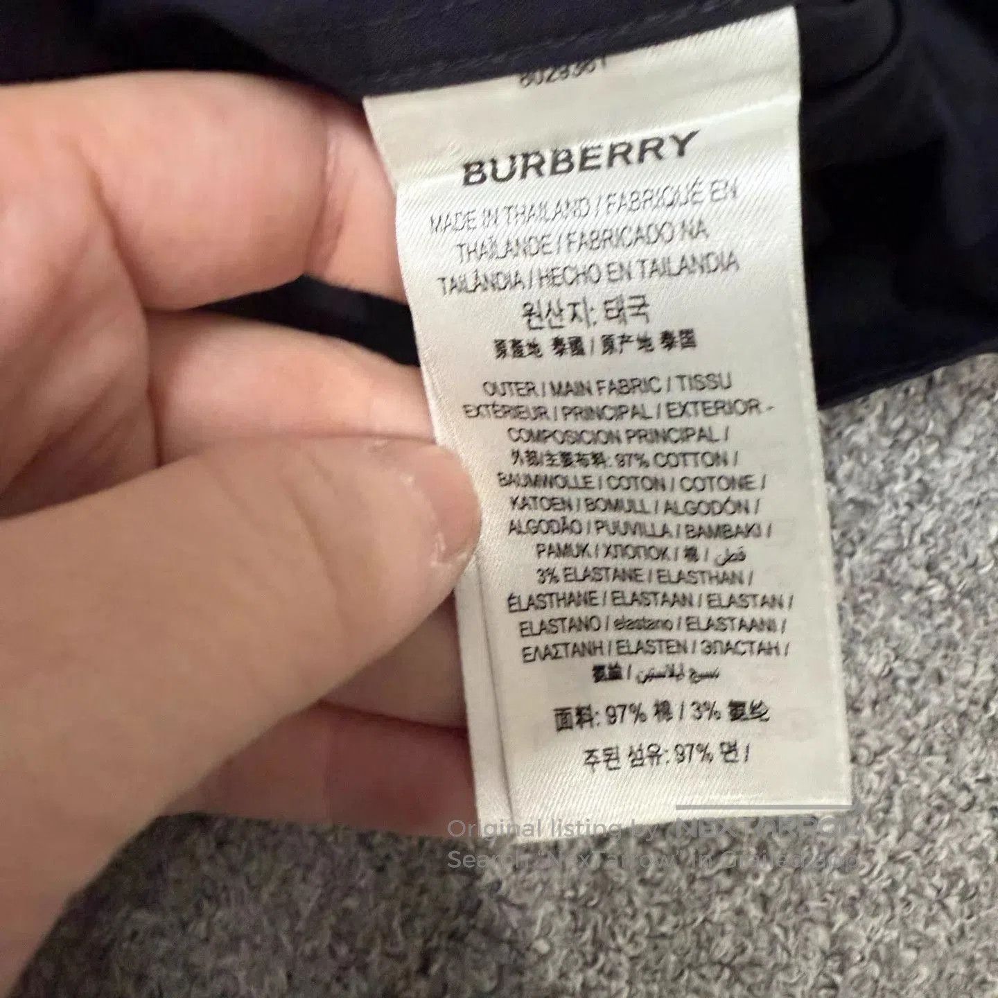 Burberry Black Short Sleeve Button. Size US M / EU 48-50 / 2 - 4 Thumbnail