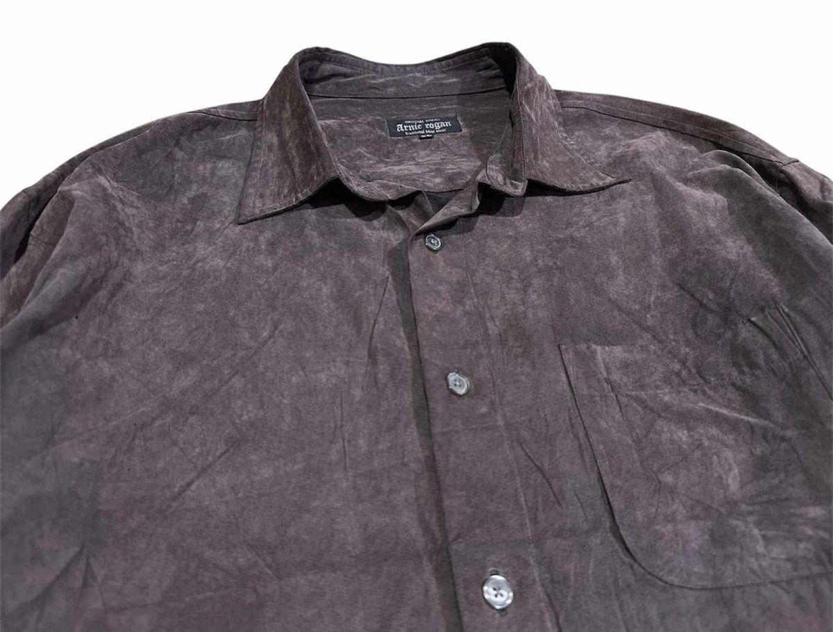 14th Addiction × Japanese Brand × KMRii 🔥Y2K Vintage Japanese Faux Suede Shirt Goth Punk Size US XL / EU 56 / 4 - 1 Thumbnail