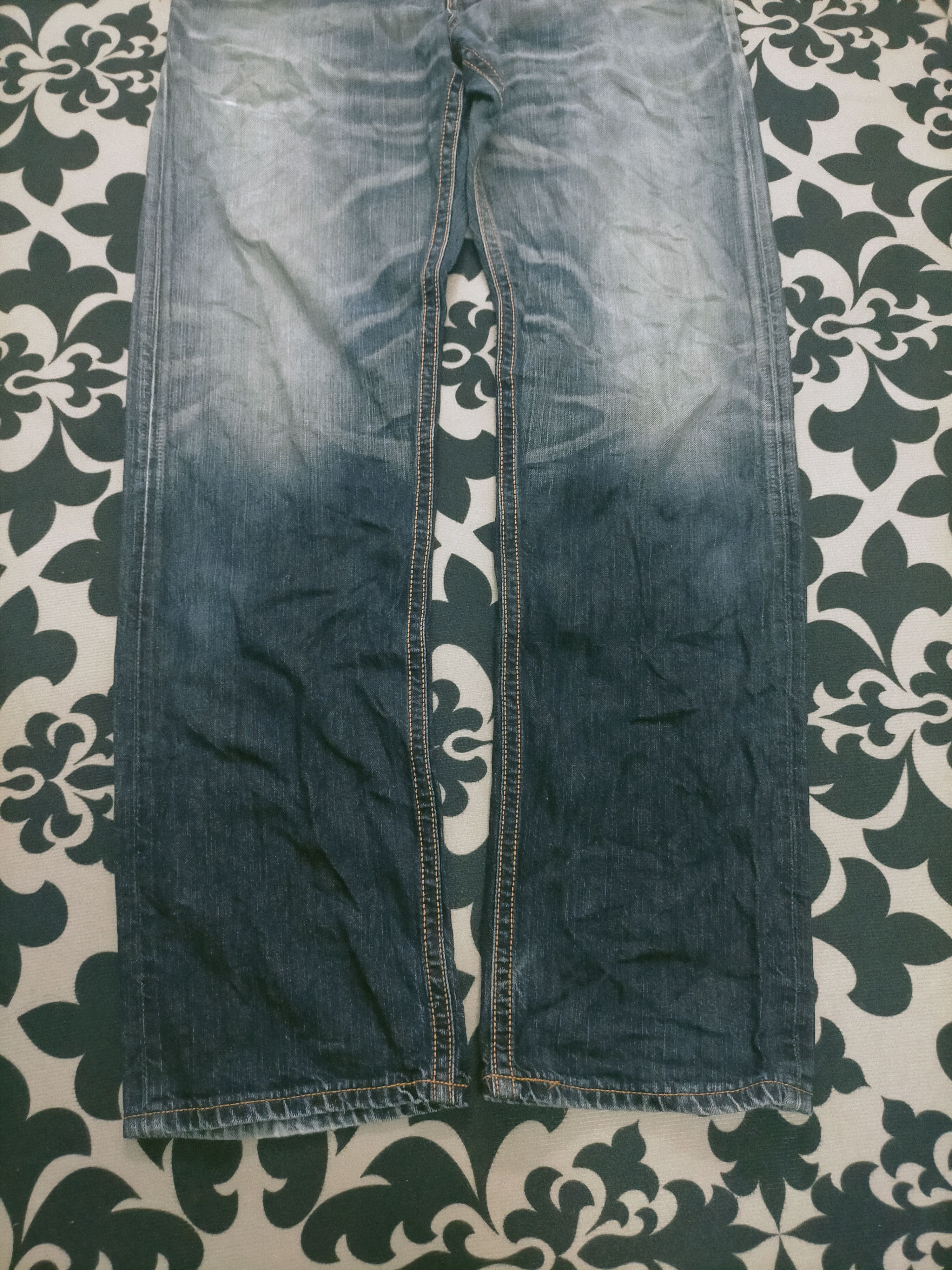Edwin × Japanese Brand 🔥 Mudwash Distressed Edwin XV Jeans Size US 33 - 5 Thumbnail