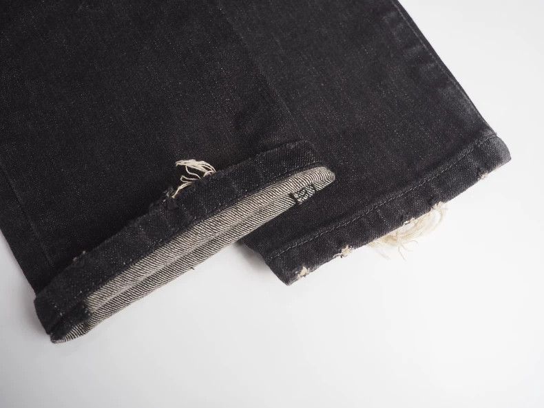 Balmain BalmainBlack knee destroys jeans 2503-Nextarrow Size US 31 - 7 Thumbnail