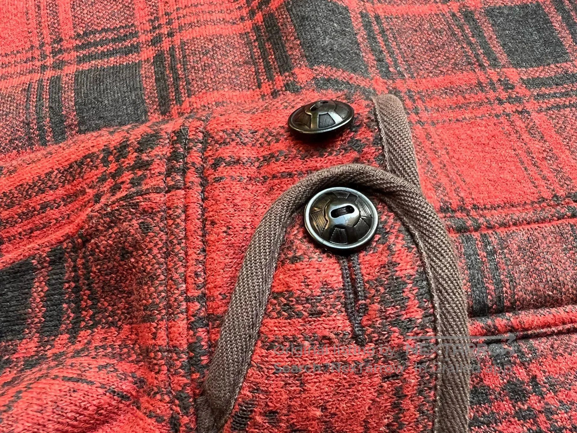 RRL Ralph Lauren RRL 1930s Vintage Red Plaid Jacket. Size US S / EU 44-46 / 1 - 7 Thumbnail
