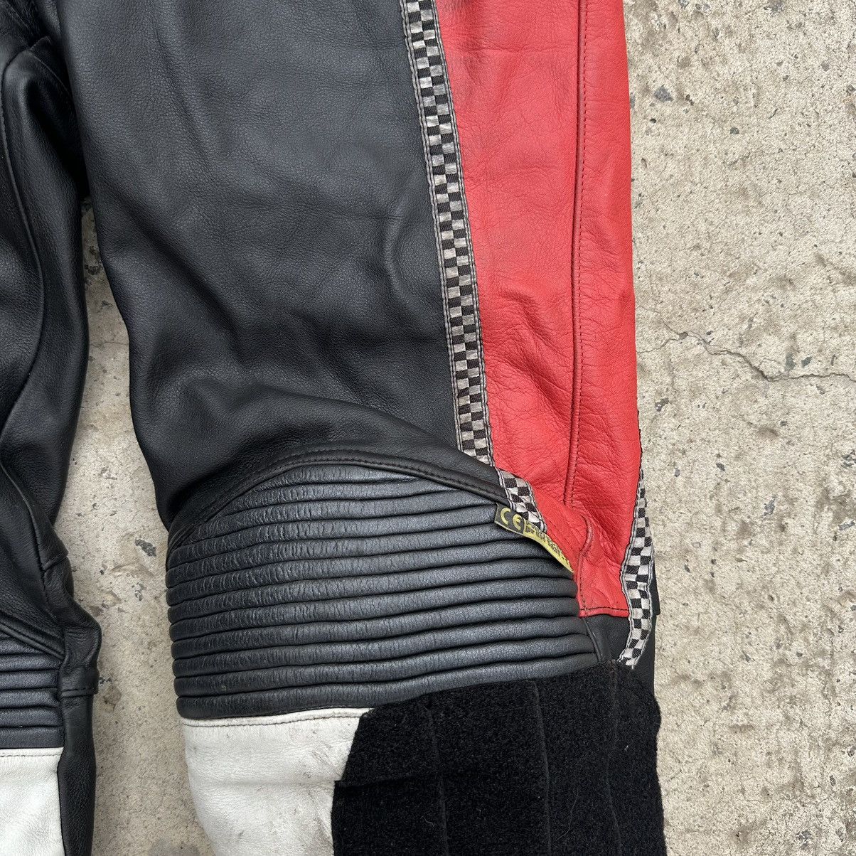 Leather Vintage Moto Leather Pants Size 58 Streetwear Y2K 00s Size US 42 / EU 58 - 5 Thumbnail