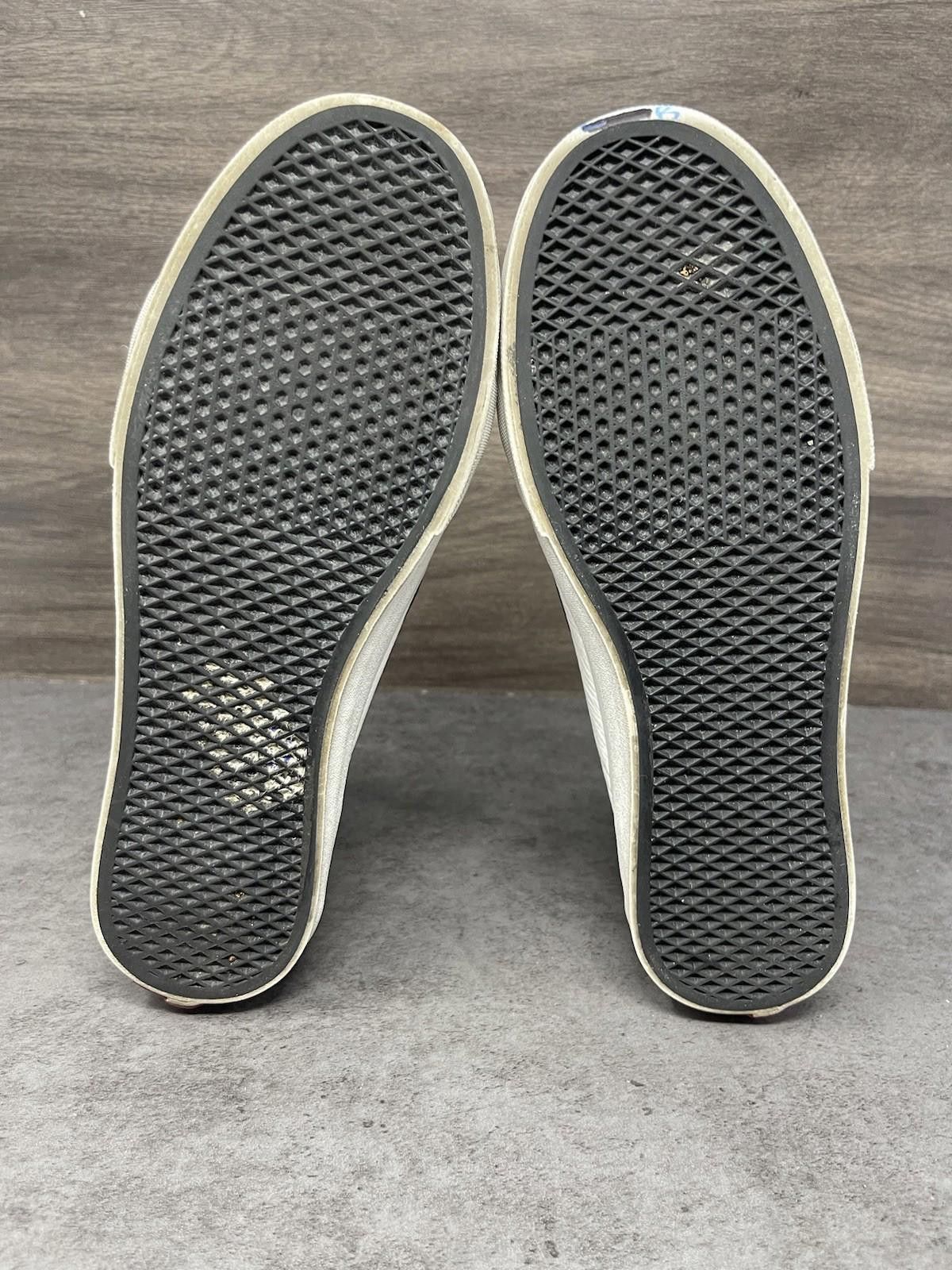 Vans Vans Sk8 Hi Slim Zip Sneakers Womens Size 7.5 White Black Size US 7.5 / IT 37.5 - 8 Thumbnail