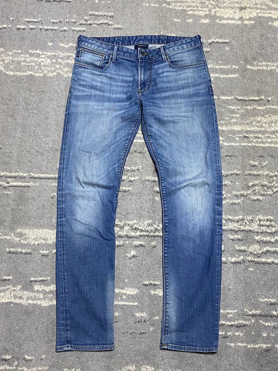 Armani × Emporio Armani Vintage blue Armani Jeans Denim Size US 32 / EU 48 - 3 Thumbnail