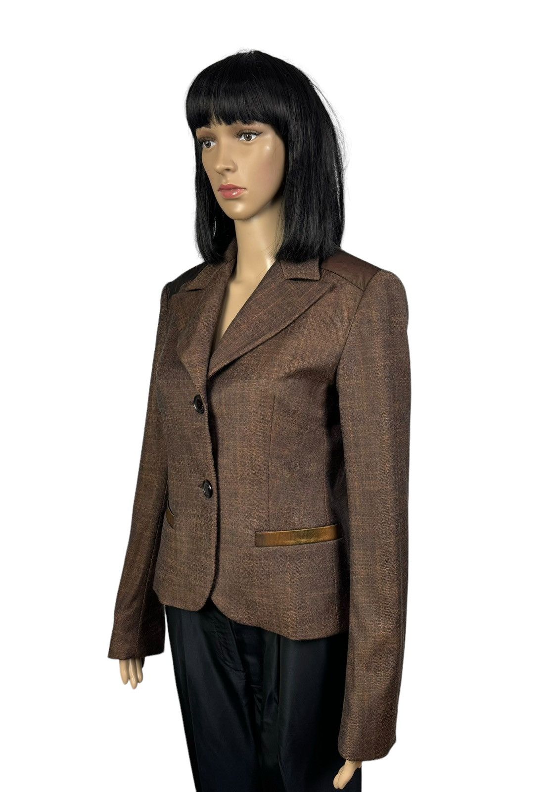 Mila Schon Mila Schon Concept Lana-Cotone Blazer Jacket size 44 Size M / US 6-8 / IT 42-44 - 6 Thumbnail