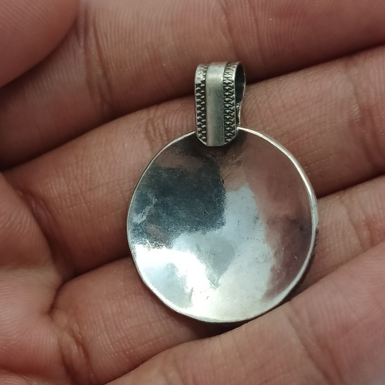 Vintage Vintage Egyptian 800 Silver Handmade Arabic Inscriptions Size ONE SIZE - 5 Thumbnail