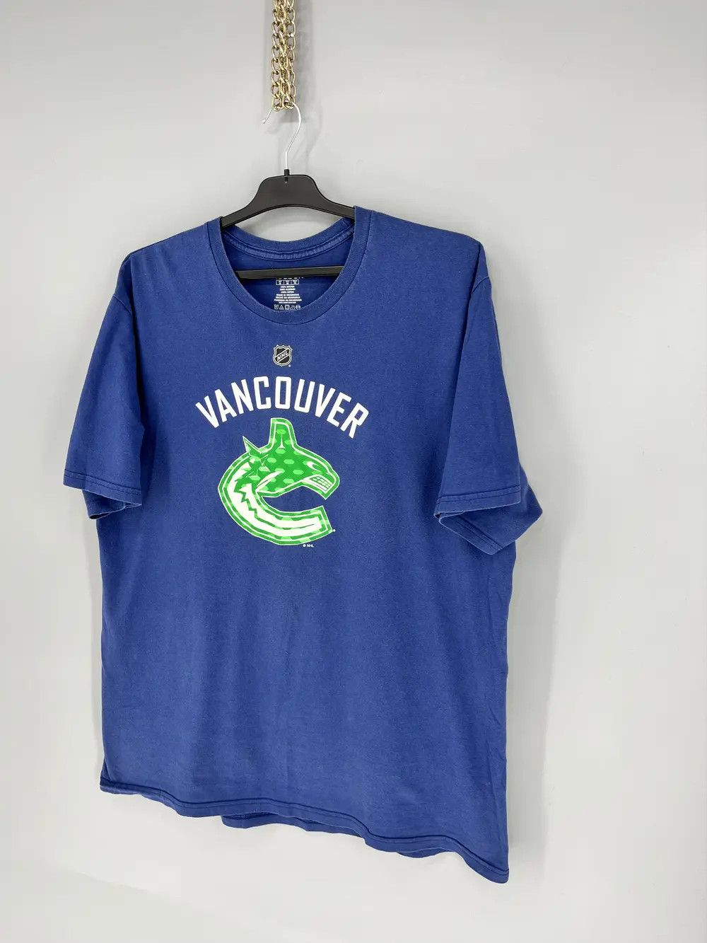 Reebok Reebok NHL T SHIRT Vancouver Canucks Henrik Sedin Size US XL / EU 56 / 4 - 3 Thumbnail
