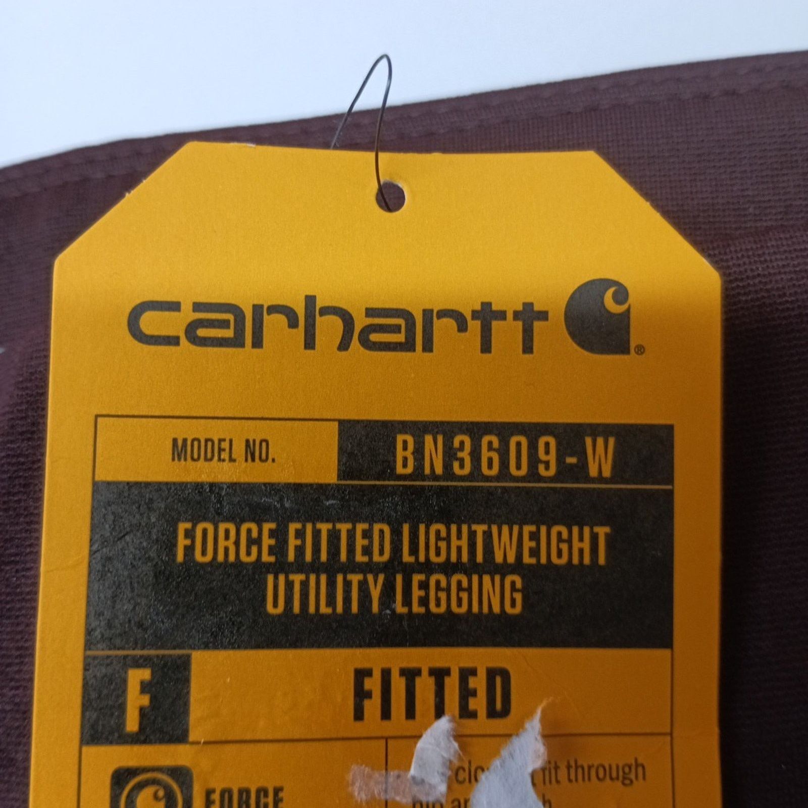 Carhartt Carhartt Women’s Leggings Lightweight Size S Blackberry Size 29" - 4 Thumbnail