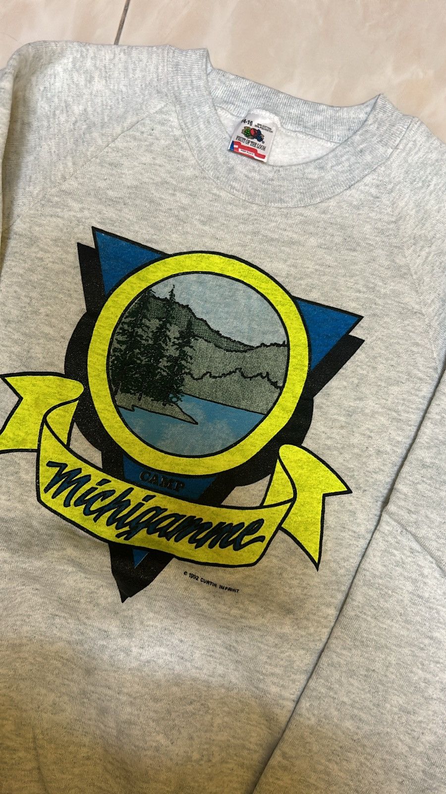 Vintage VTG SWEATSHIRT MICHIGAN NICE DISGN Size US S / EU 44-46 / 1 - 2 Thumbnail