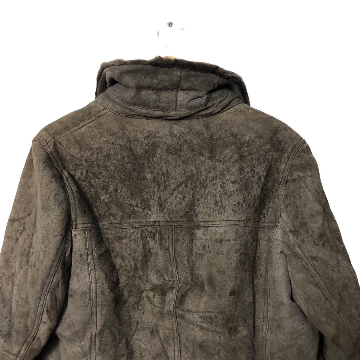 Vintage Vintage Emmeti Di Franco Button Ups Soft Fur Leather Jacket Size M / US 6-8 / IT 42-44 - 11 Thumbnail