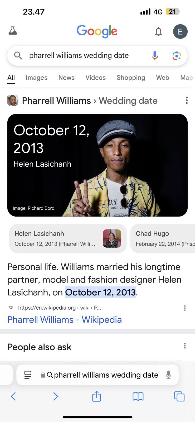 Pharrell Pharrell Wedding Gift for guest takeaway Size ONE SIZE - 8 Thumbnail