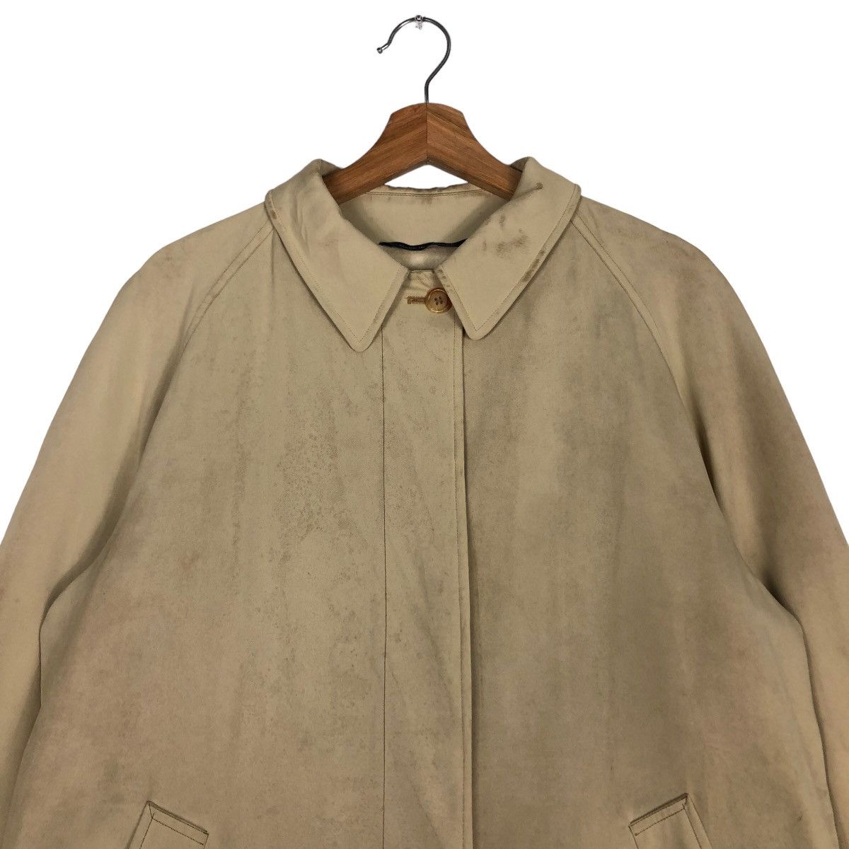 Burberry 🔥Vintage Burberrys Made in England Long Jacket Nova Check Size US M / EU 48-50 / 2 - 3 Thumbnail