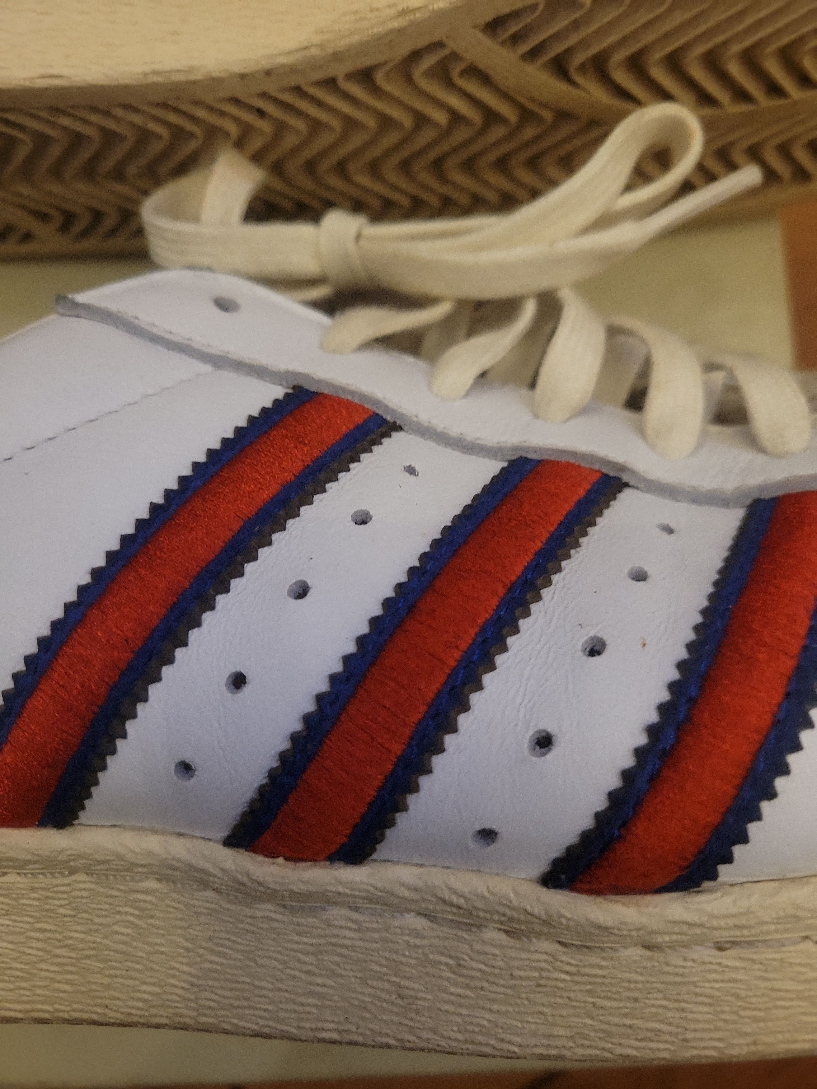 Adidas Adidas x D-Mop Consortium Superstar sz 11.5 Size US 11.5 / EU 44-45 - 5 Thumbnail