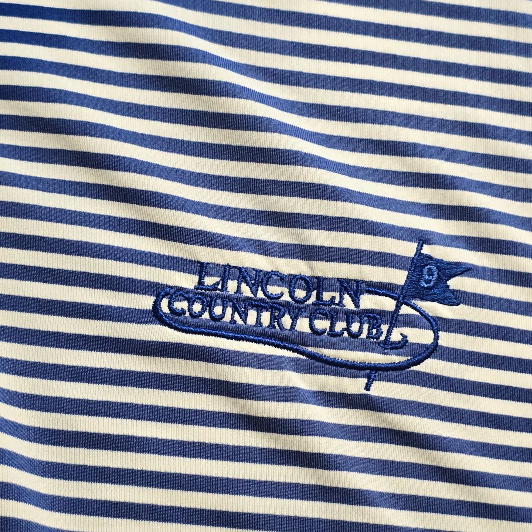 Footjoy FootJoy Polo Shirt Mens L Blue Striped Performance Golf Stretch Casual - Classic Polo Shirt Mens L Blue Striped FootJoy Golf Polo Size US L / EU 52-54 / 3 - 4 Thumbnail