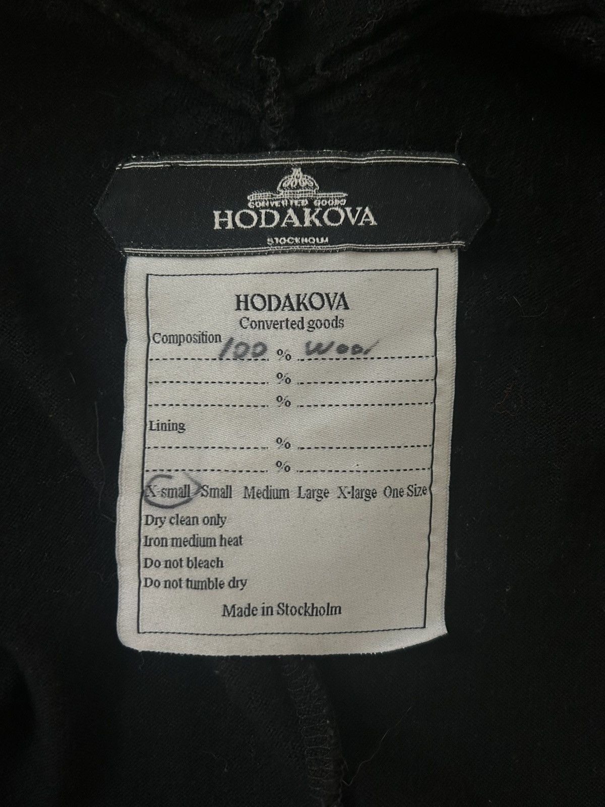 Hodakova Reconstructed trouser waistband Cardigan Size US XS / EU 42 / 0 - 5 Thumbnail