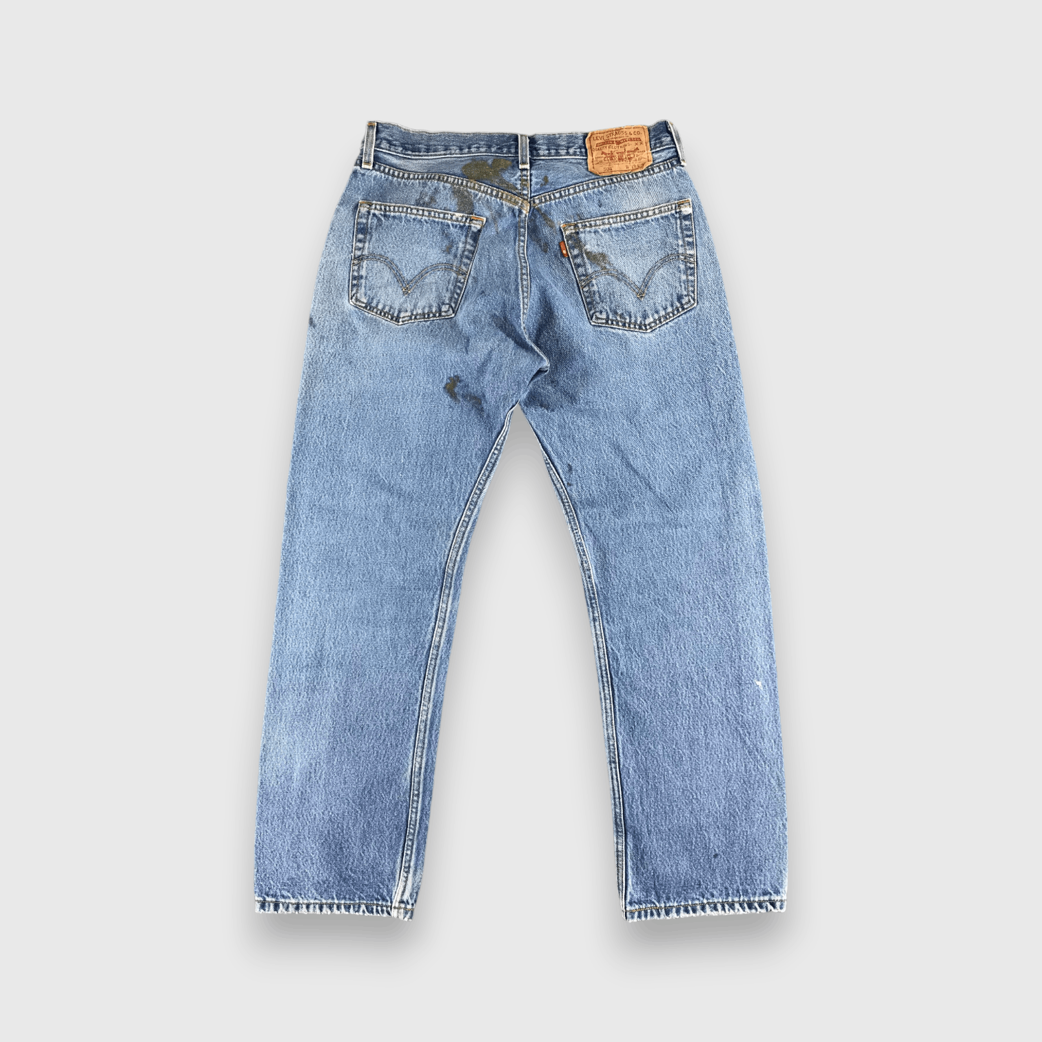 Levi's × Vintage Stone Wash Vintage Levis 501 Jeans -J349 Size US 31 - 2 Thumbnail