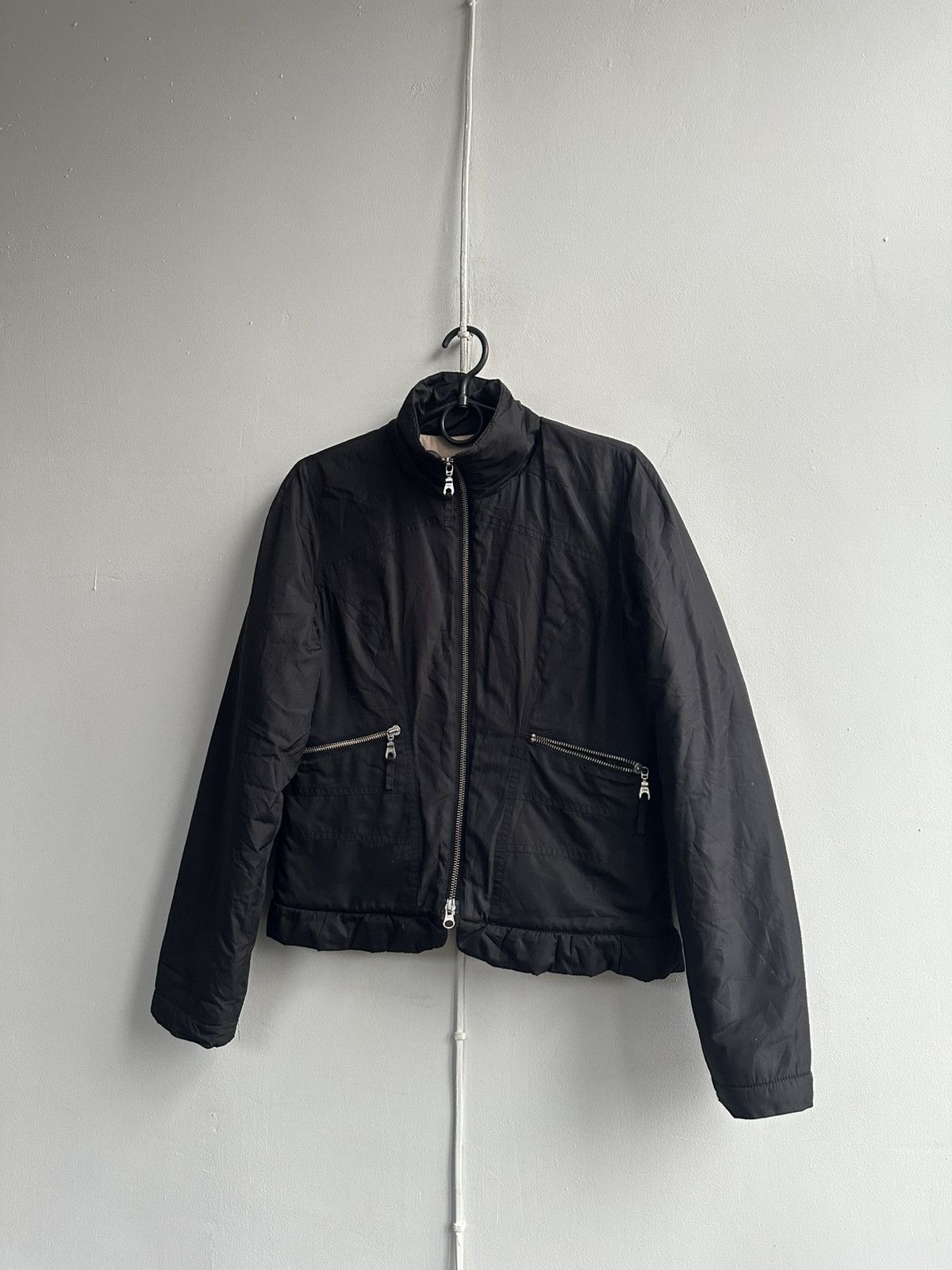 Armani Vintage 90’s Armani Jeans bomber Zip Jacket S-M Size M / US 6-8 / IT 42-44 - 14 Thumbnail