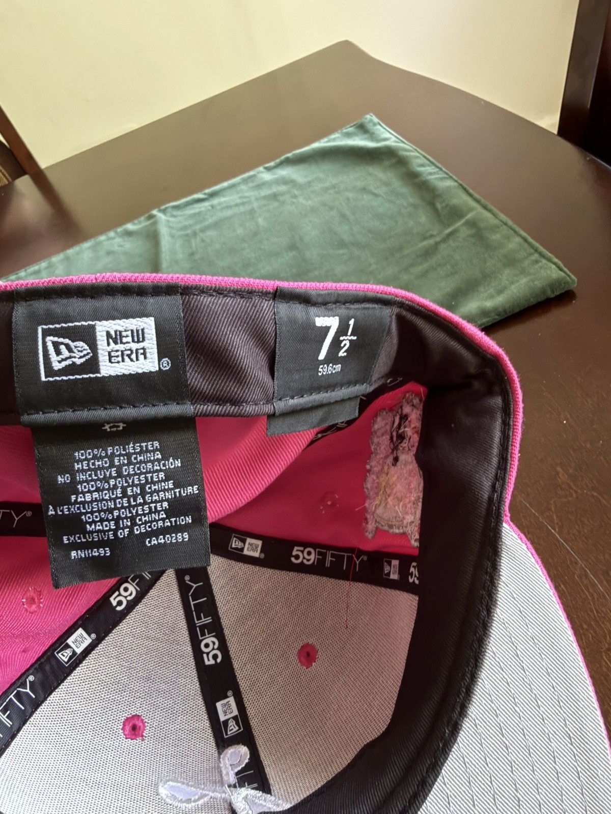 Other Kill Complacency “A” Fitted Hat Size 7 1/2 Size ONE SIZE - 5 Thumbnail