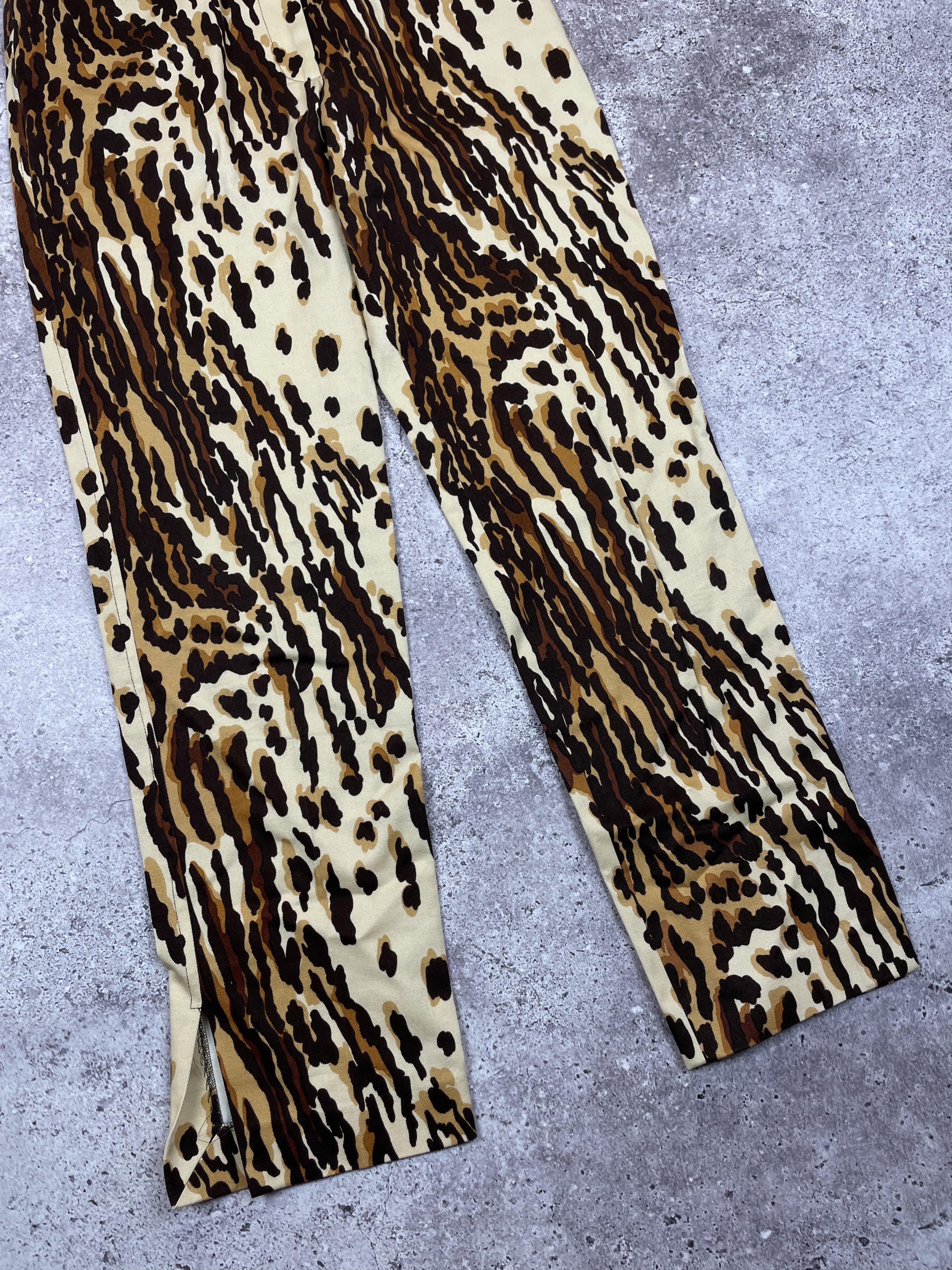 Dolce & Gabbana Dolce & Gabbana Leopard Animal Print Pants woman 's Size 28" / US 6 / IT 42 - 2 Thumbnail