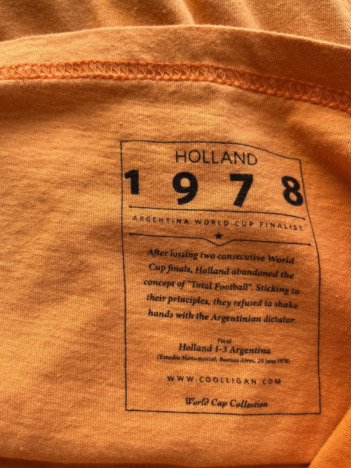 Vintage 1978 Netherlands Jersey Size US M / EU 48-50 / 2 - 3 Thumbnail