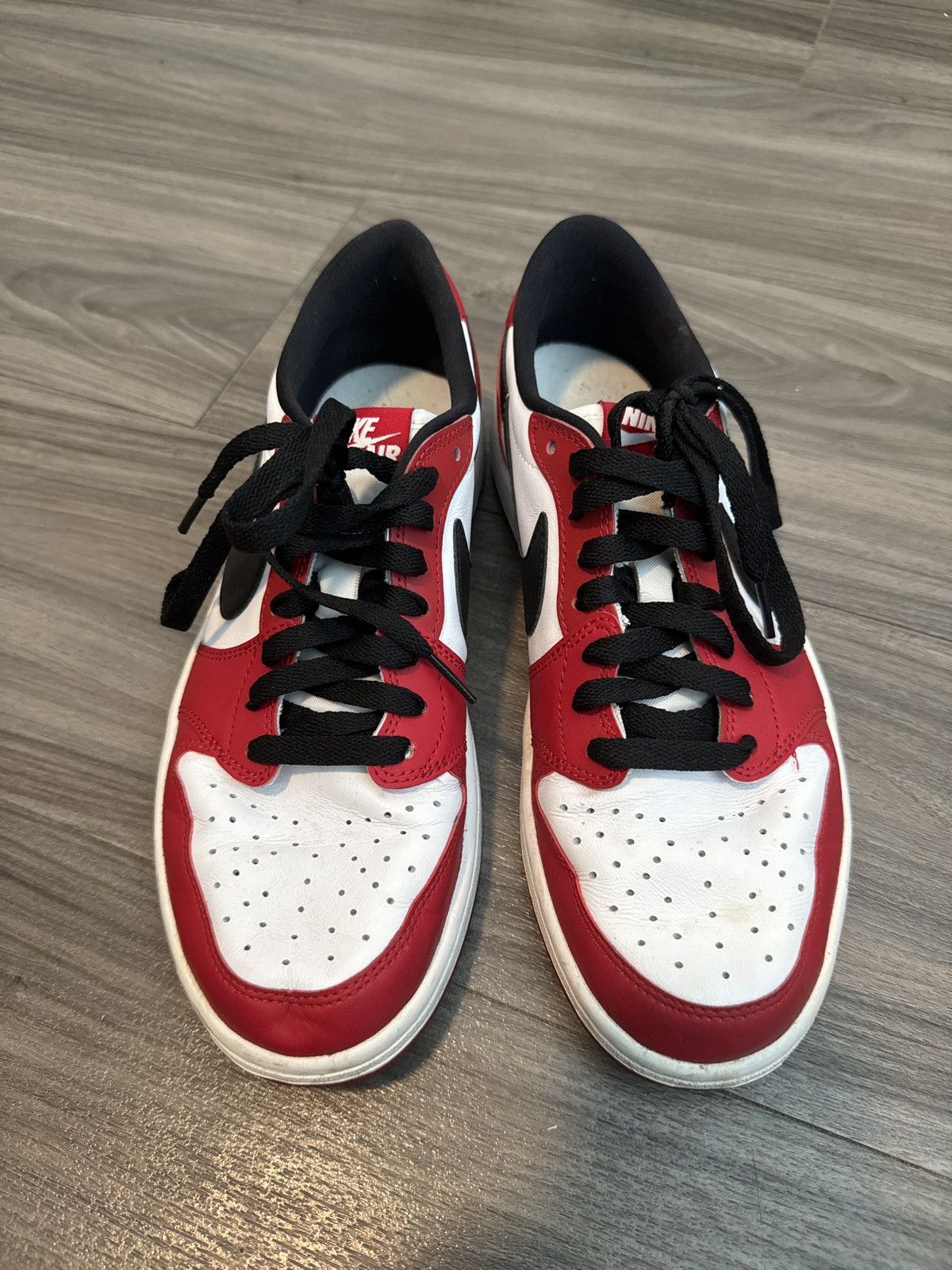 Jordan Brand × Nike Jordan 1 retro low chicago 2016. US M 8.5. Rare size Size US 8.5 / EU 41-42 - 2 Thumbnail