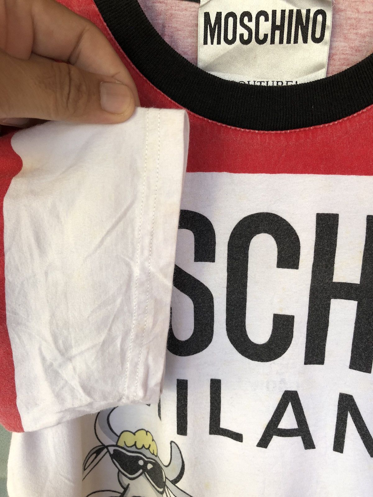 Moschino Moschino Fashion Kills Shirt Tee Size US L / EU 52-54 / 3 - 5 Thumbnail