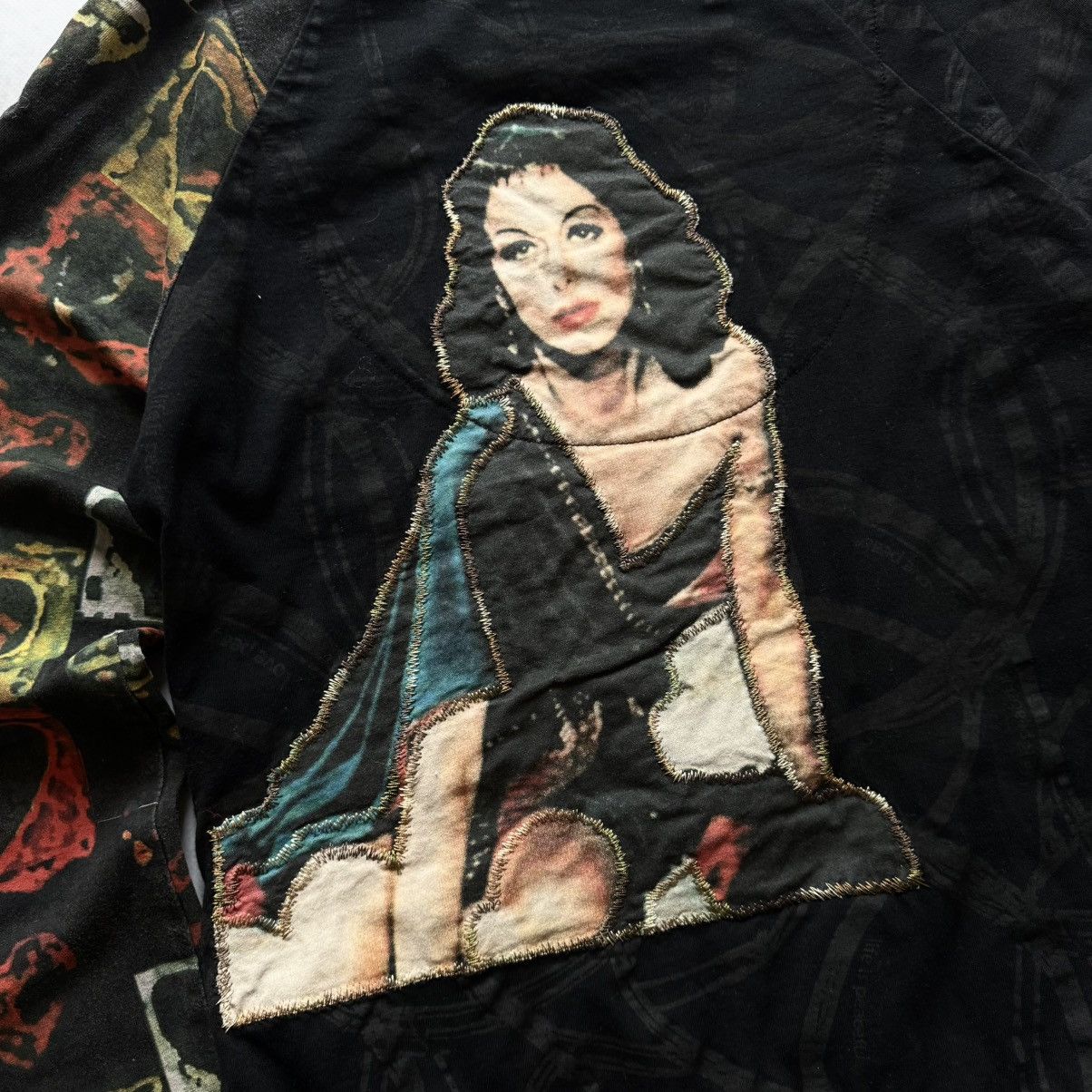 Hysteric Glamour Y2K Abstract Hysteric Glamour Vibe Long Sleeve Cop Copine Size L / US 10 / IT 46 - 3 Thumbnail