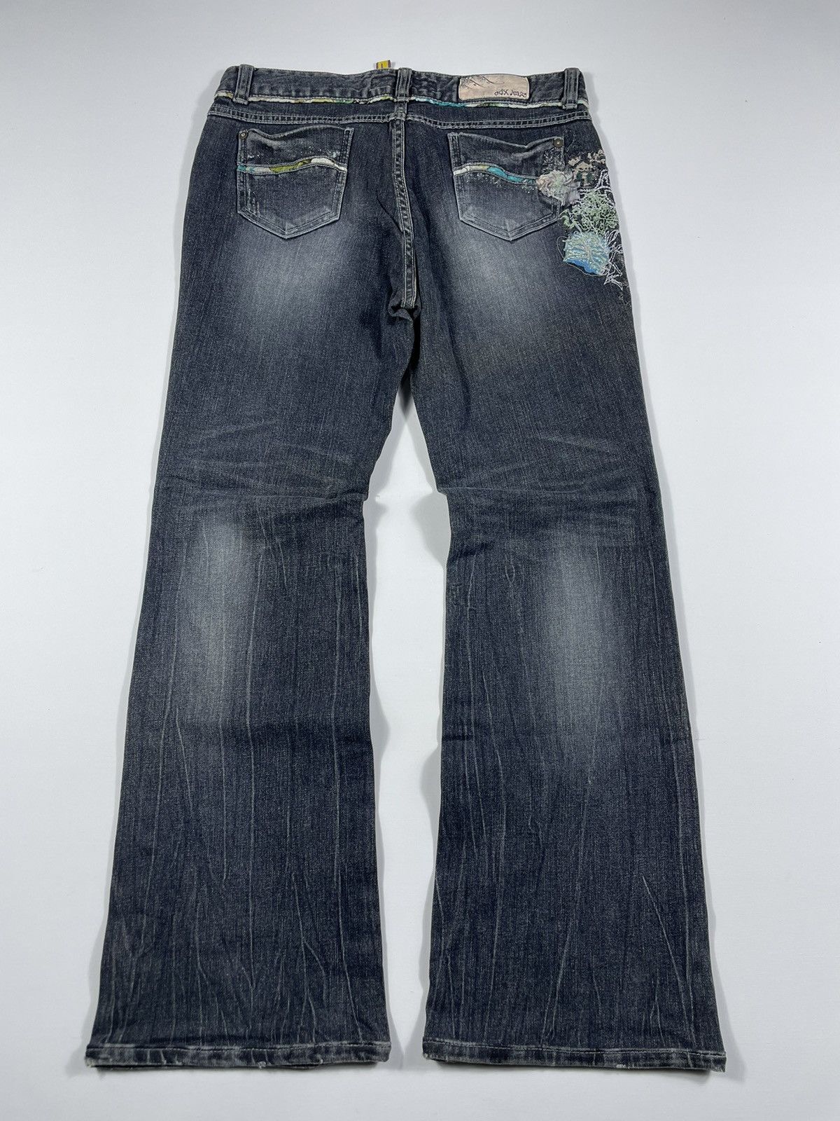 Japanese Brand Odx jeans Flared Jeans Low Rise size 31-32 Size US 31 - 4 Thumbnail