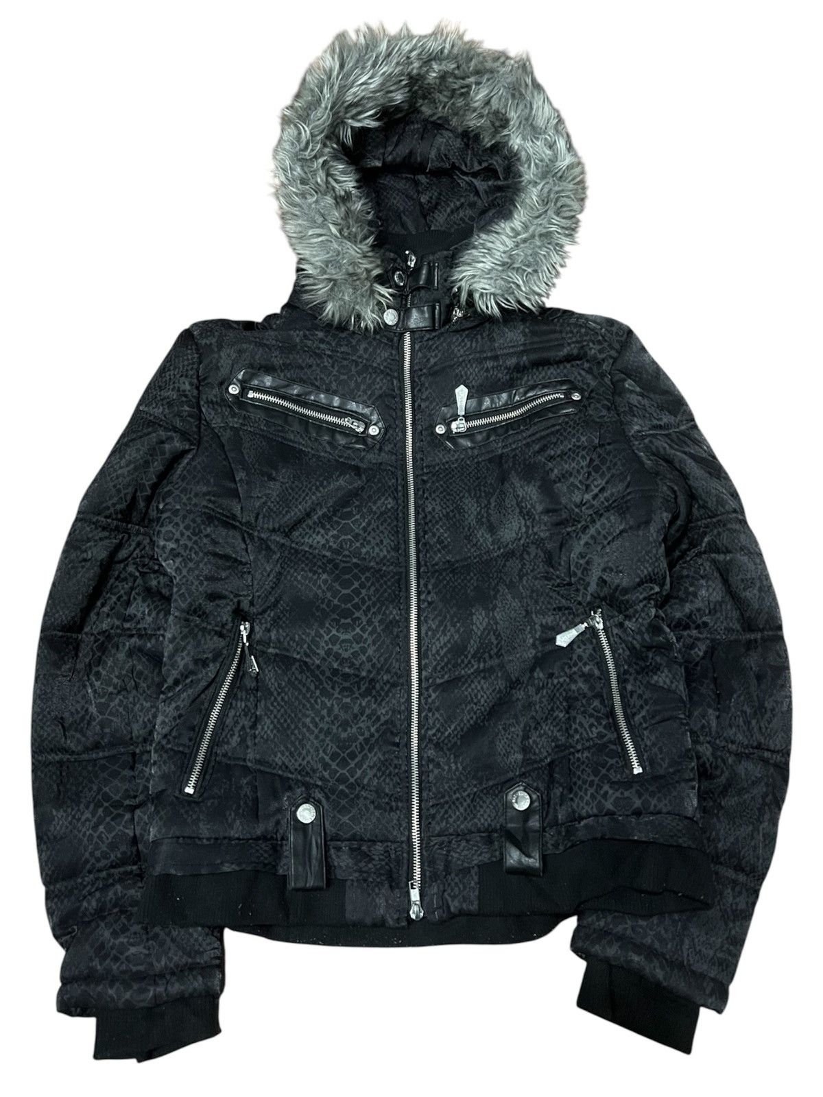 If Six Was Nine × KMRii Bernings Sho Fur Collar Rider Jacket