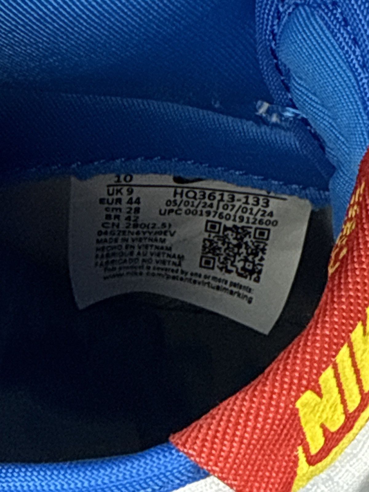 Nike Retro Nike Dunk Low Harlem Globetrotters size 10 M Size US 10 / EU 43 - 8 Thumbnail