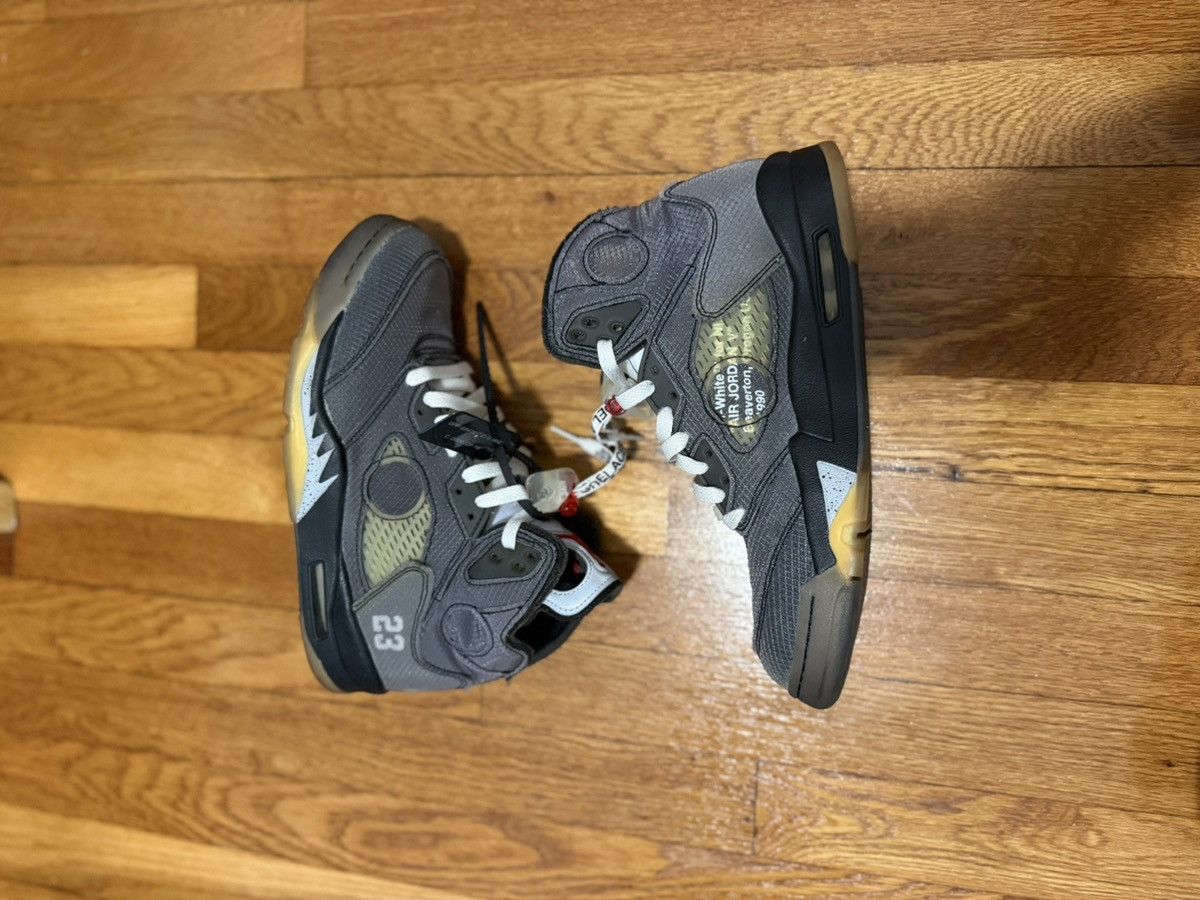 Off White x Air Jordan 5 Retro “Muslin”