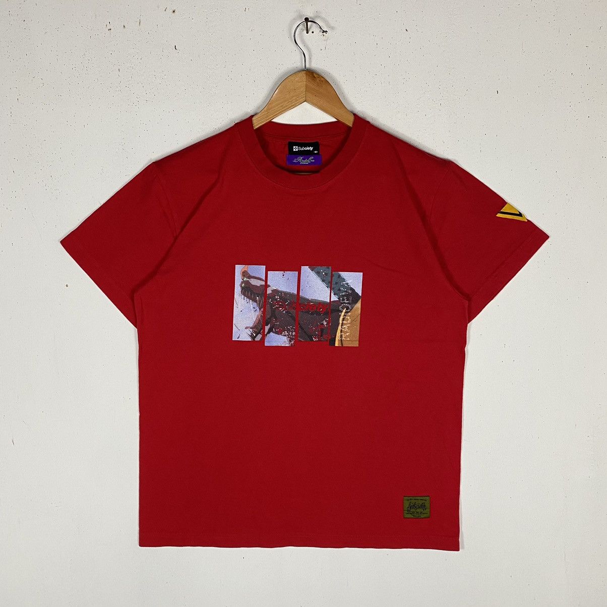 Japanese Brand SUBCIETY x RADIO EVA EVANGELION UNIT 02 ANIME TEE Size US M / EU 48-50 / 2 - 2 Thumbnail