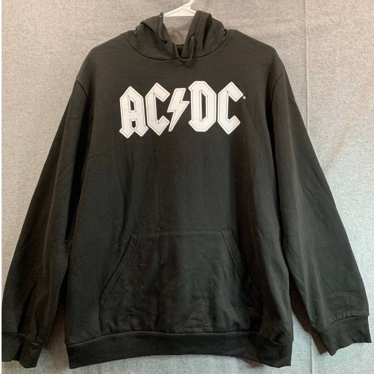 AC/DC AC/DC Hoodie Jacket Adult Large Black Pullover Shirt Mens Size US L / EU 52-54 / 3 - 1 Thumbnail