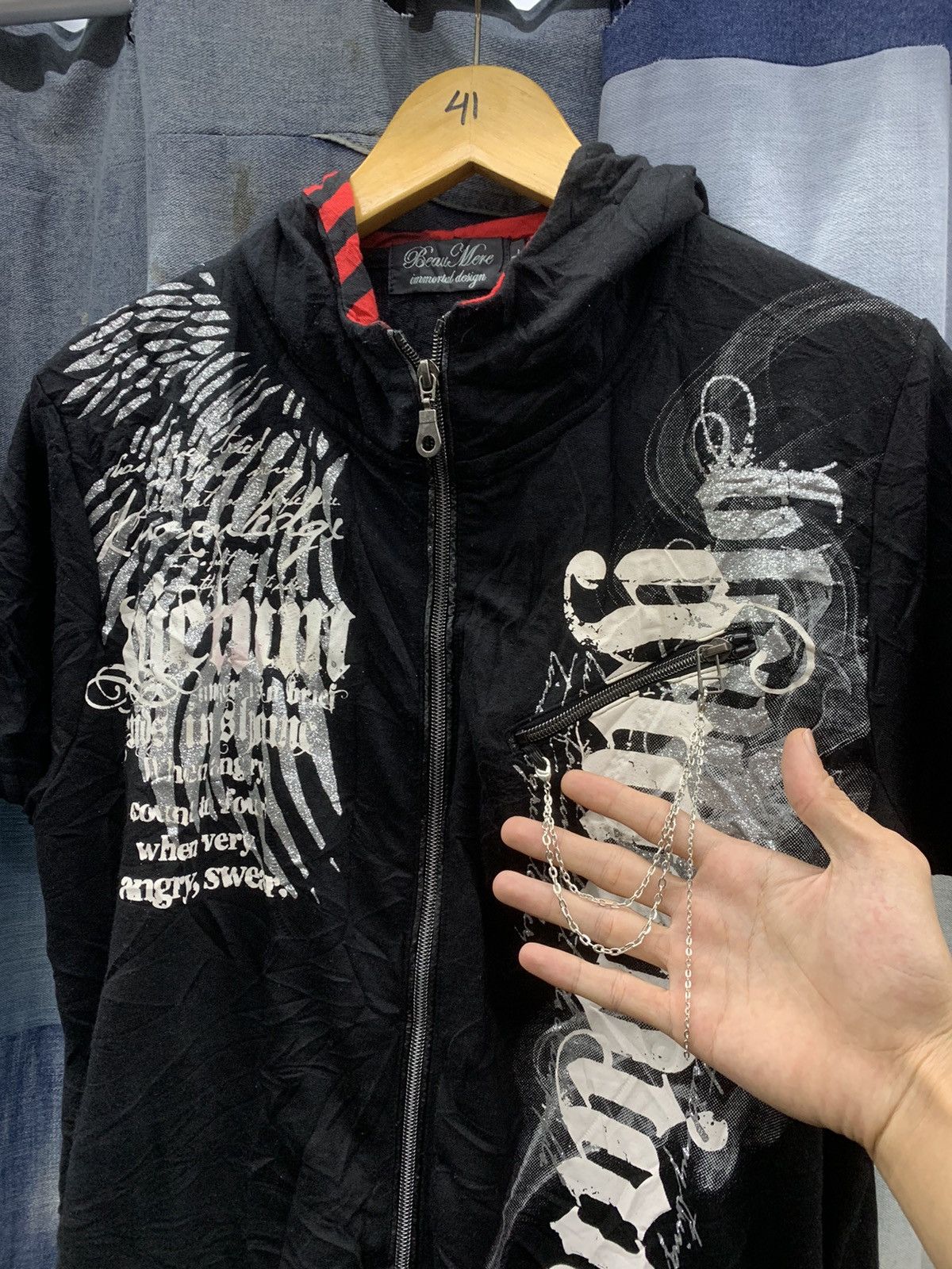 Hysteric Glamour × If Six Was Nine × Japanese Brand BEAU MERE CHAIN SMOKE STYLE Size US L / EU 52-54 / 3 - 2 Thumbnail