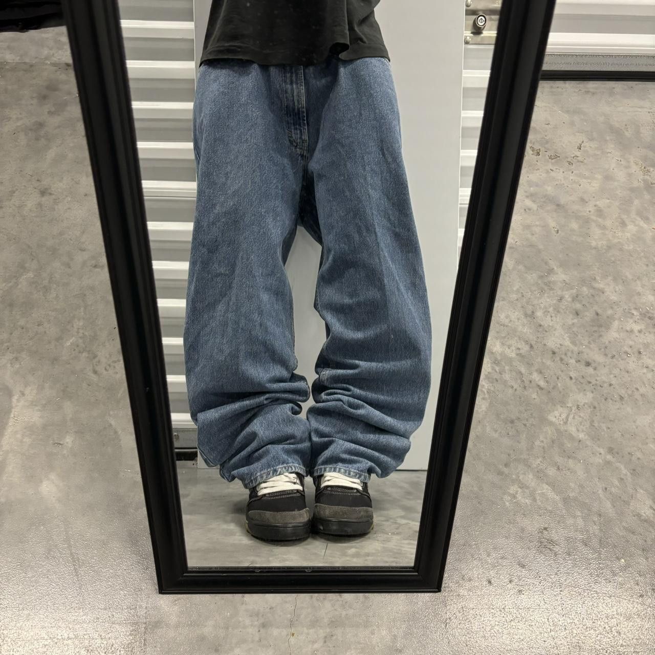Gap × Vintage Crazy Vintage 90s Medium Wash Gap Made In USA Denim Jeans! Size US 38 / EU 54 - 1 Thumbnail
