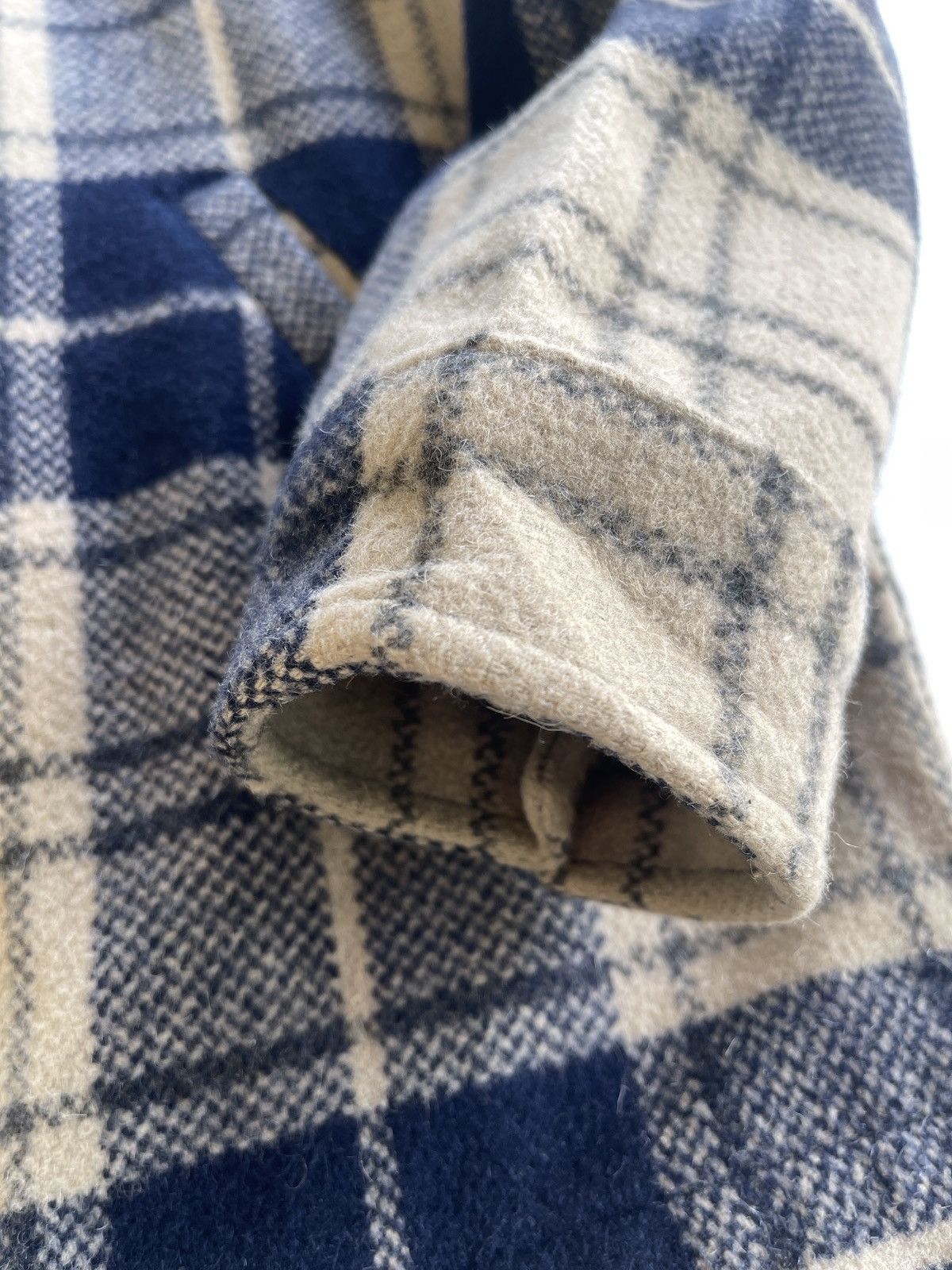 Japanese Brand Oshkosh Classic Wool Plaid Zipper Jacket Size US M / EU 48-50 / 2 - 12 Thumbnail