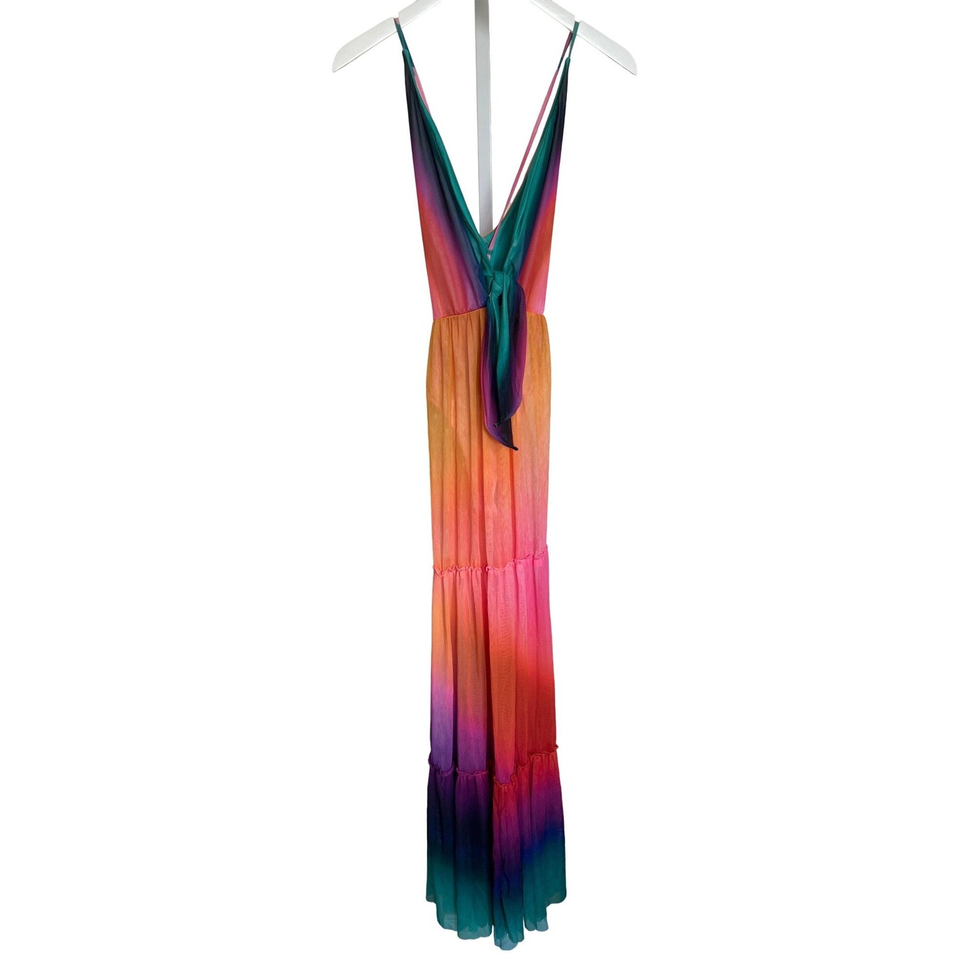 REVOLVE Agua Bendita Pacifico Cosmea Vini Ombré Maxi Dress Size S / US 4 / IT 40 - 6 Thumbnail