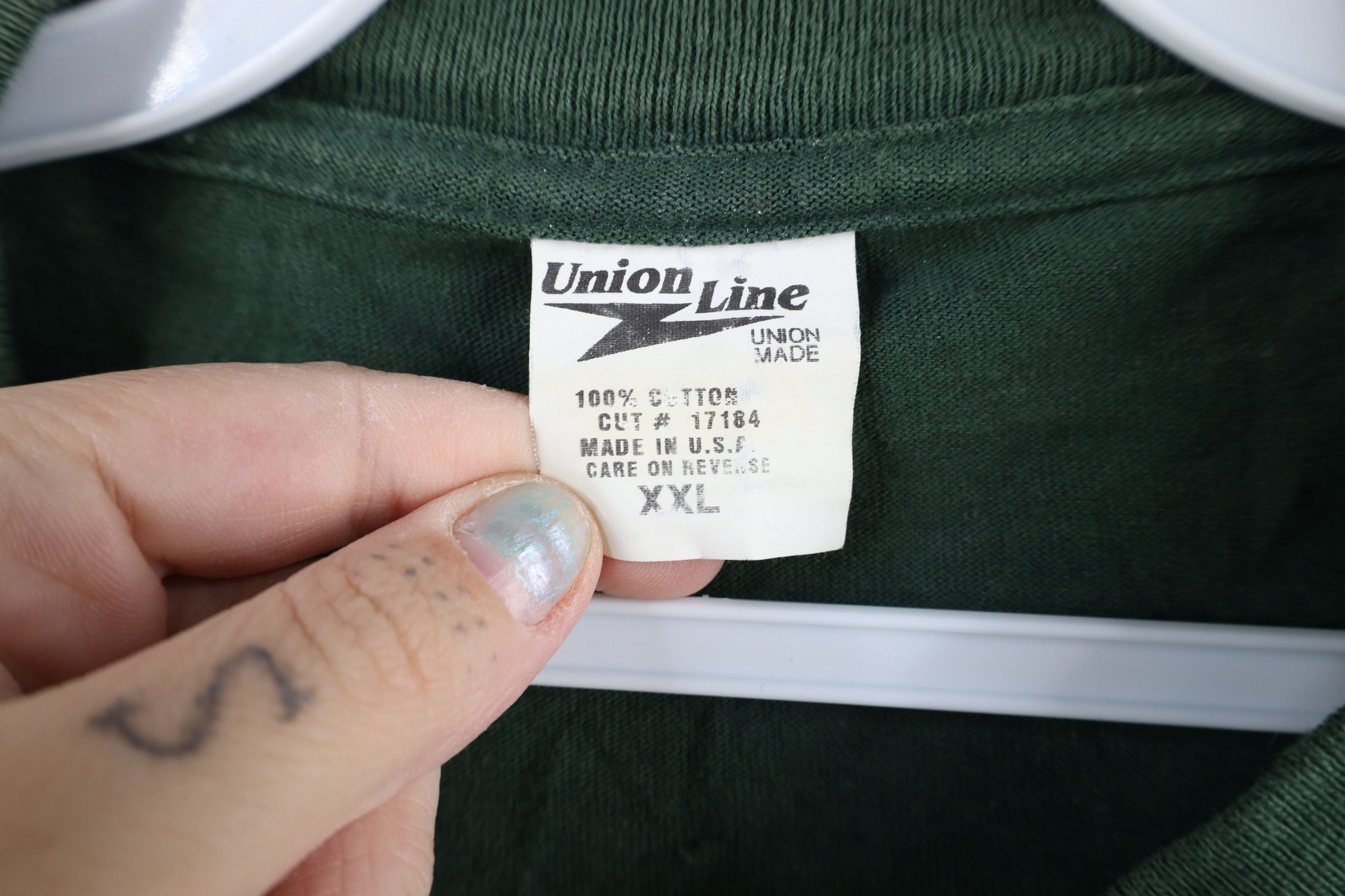 Vintage Vintage Y2K Union Made General Motors Powertrain T-Shirt USA Size US XXL / EU 58 / 5 - 5 Thumbnail