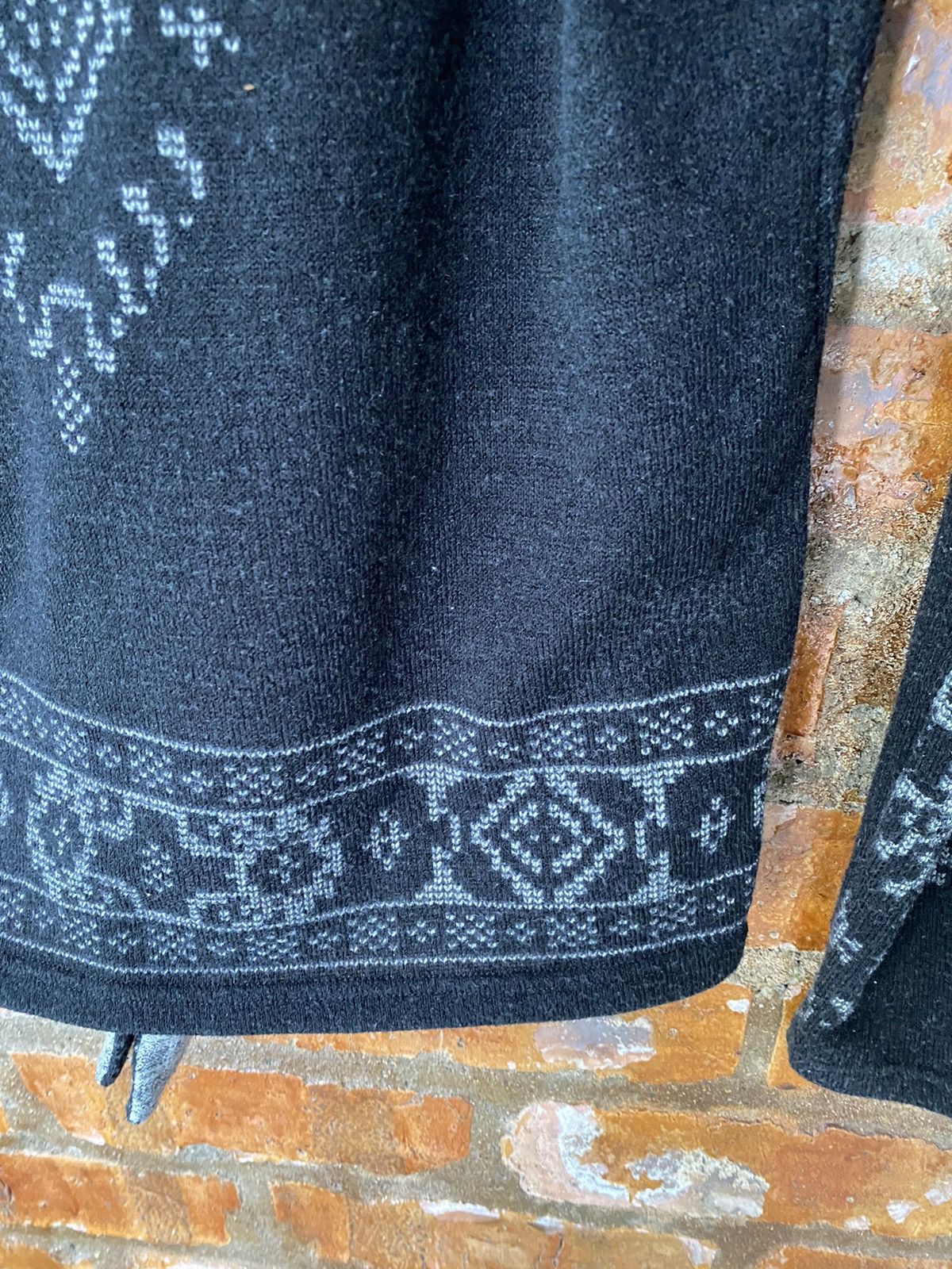 Tornado Mart 🔥🔥 Tornado Mart Knits native Jacquard tribal cardigan Size US M / EU 48-50 / 2 - 13 Thumbnail