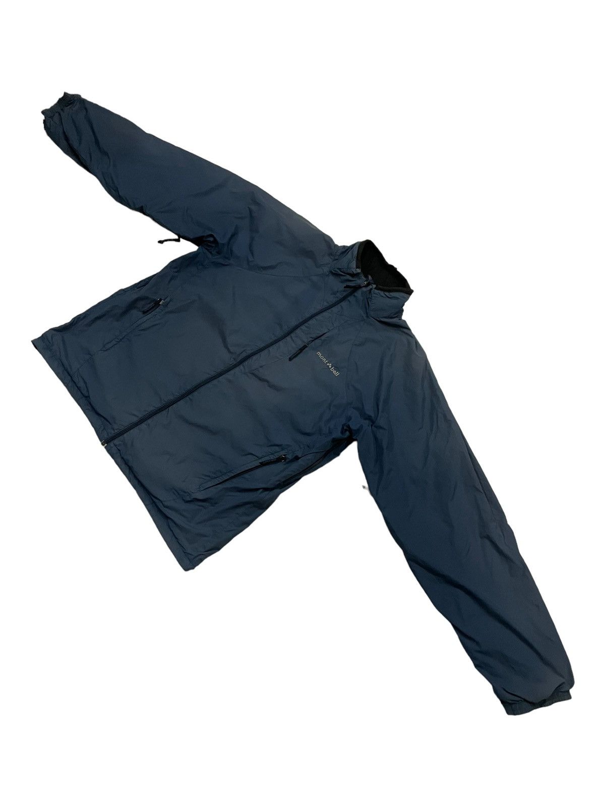 Montbell Very Rare Montbell Faded Zip Windbreaker Jacket Size US XL / EU 56 / 4 - 1 Thumbnail