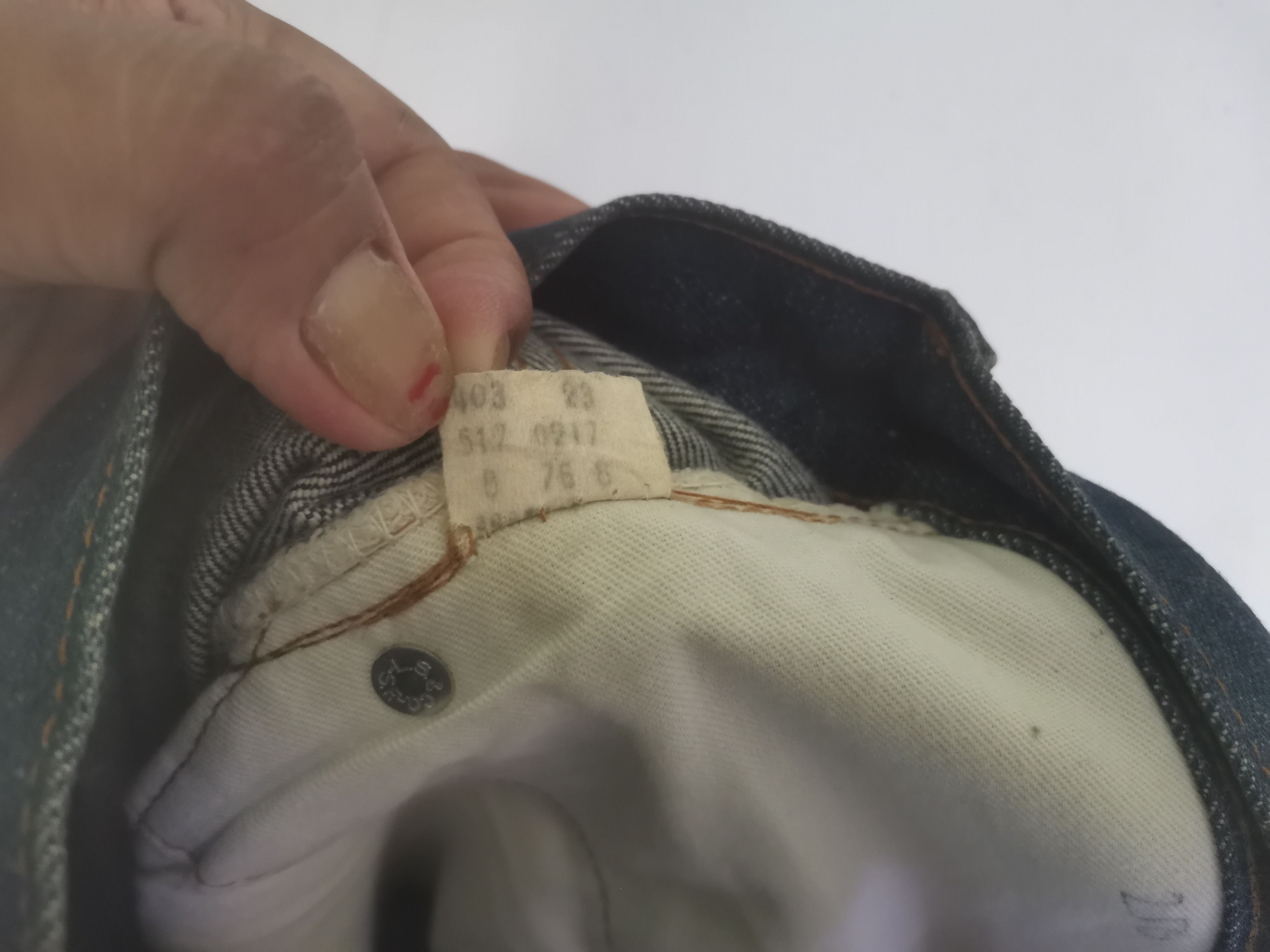 Levi's Vintage Clothing × Vintage Rare vintage Levi's 517 stemp button no 8 denim Size US 31 - 5 Thumbnail