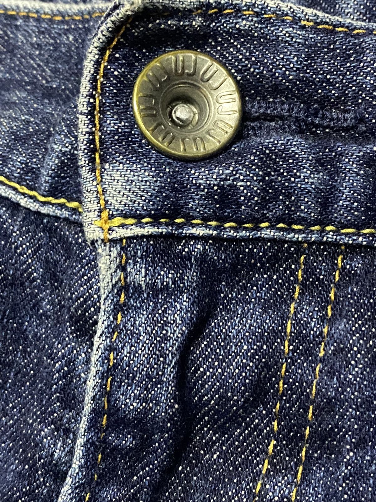 Japanese Brand Vintage Uniqlo Brands Selvedge Blue Wash Distressed Jeans Size US 29 - 7 Thumbnail