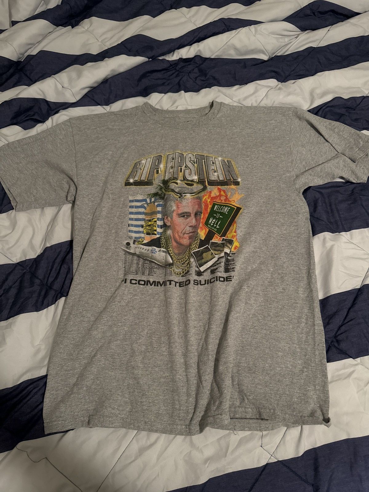 Other Sam Hyde R.I.P. Epstein T-Shirt Size US M / EU 48-50 / 2 - 3 Thumbnail