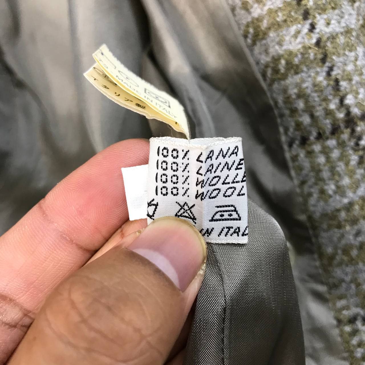Herno HERNO DOUBLE BREASTED CHECKERED JACKET SIZE 44 MADE ITALY Size US S / EU 44-46 / 1 - 10 Thumbnail