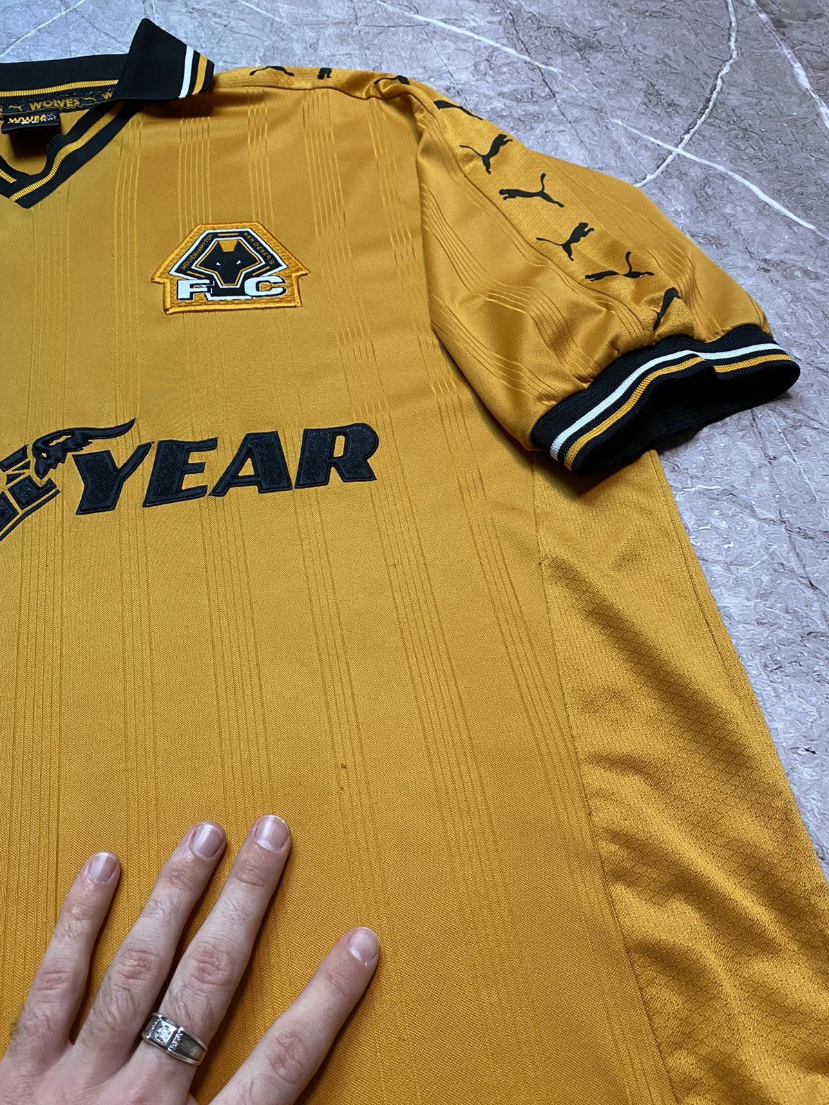 Puma × Vintage Vintage 1996 Wolverhampton Soccer Jersey Size XL Size US XL / EU 56 / 4 - 5 Thumbnail