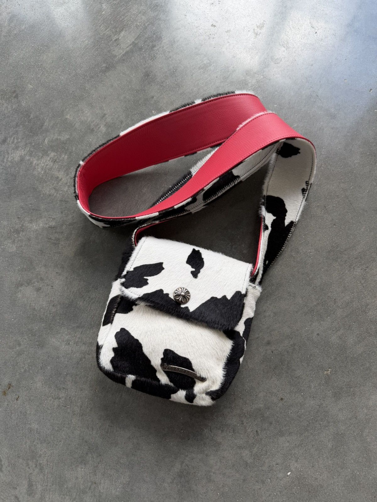 Chrome Hearts Chrome Hearts Cowprint Side bag Size ONE SIZE - 1 Thumbnail