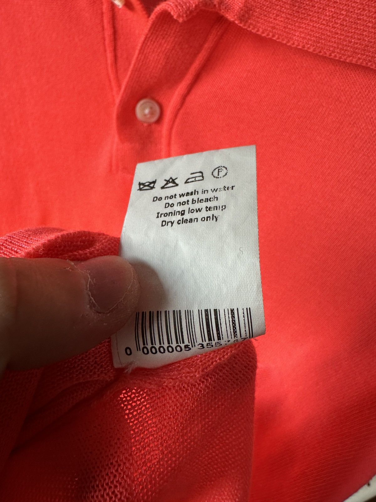 Marc Jacobs Neon pink polo T-shirt Marc Jacobs Size US L / EU 52-54 / 3 - 5 Thumbnail