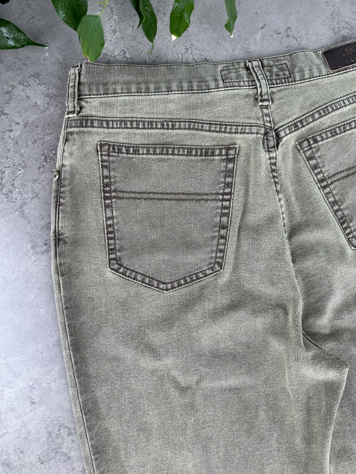 Krizia Uomo Krizia Green Jeans Size US 30 / EU 46 - 8 Thumbnail