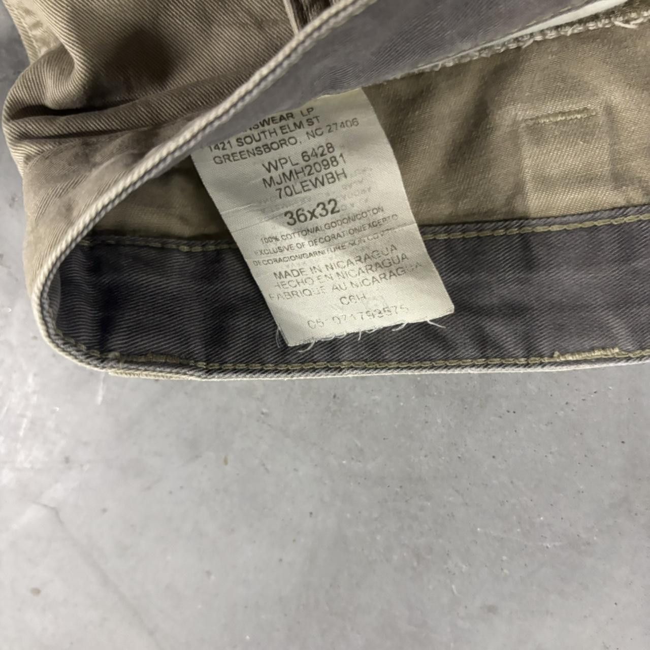 Vintage Crazy Vintage Y2K/2000s Baggy Khaki Tan Streetwear Skater Cargo Pants! 36x32 Size US 36 / EU 52 - 8 Thumbnail