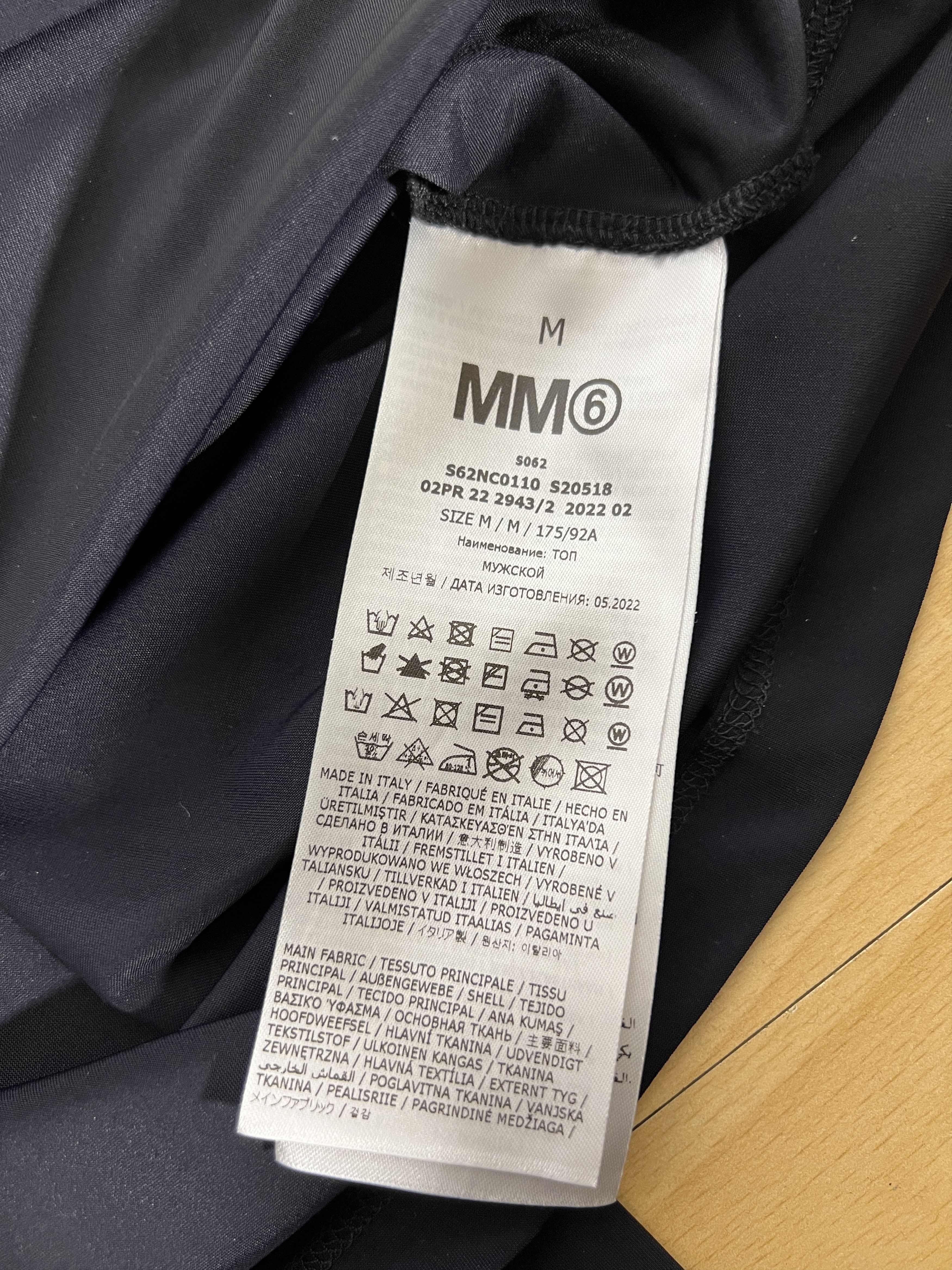 MM6 MM6 Maison Margiela longsleeve turtleneck shirt Size US M / EU 48-50 / 2 - 5 Thumbnail
